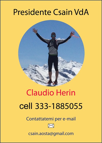Immagine presidente Csain Aosta Immagine presidente Csain Aosta